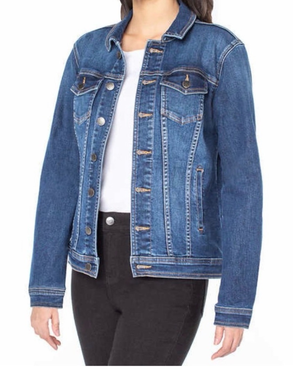 Well Worn Blue Denim Jacket